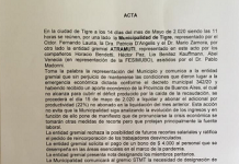 Tigre: La Comuna podrá pagar el adicional por productividad descontado