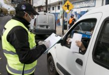 Vicente López: record de control vehicular