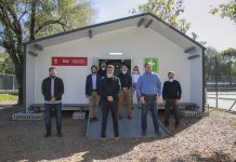 Vicente López recibió donaciones para un hospital de Campaña