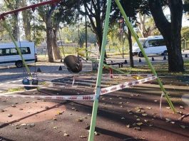 Vicente López: Se impide el ingreso al Paseo de la Costa