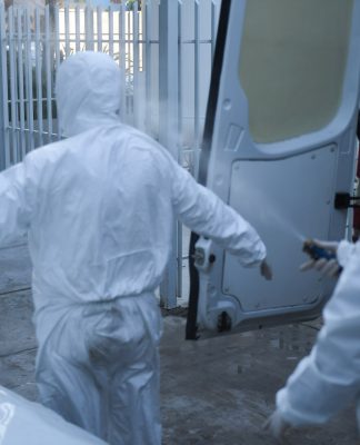 San Fernando: Continúan con la desinfección de ambulancias para la prevención contra el coronavirus