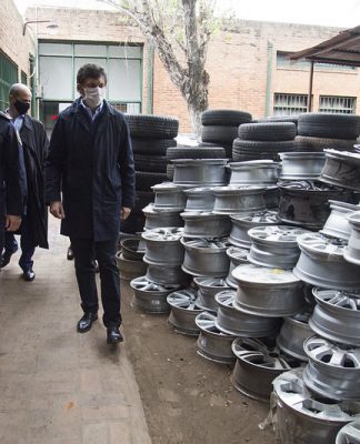 San Isidro: Banda que robaba y vendía ruedas de autos fue desbaratada