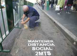 Vicente López: El municipio amplió sectores del centro comercial de Munro para la circulación.