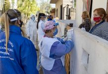 SAN ISIDRO: Plan detectar en el barrio La Cava.