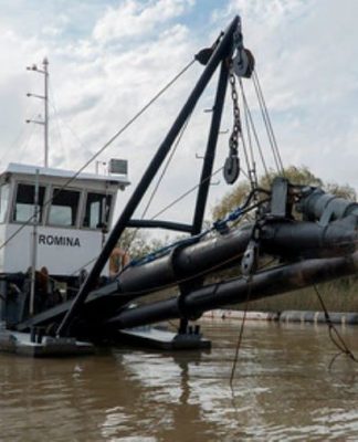 San Isidro: la Federación Náutica mejoró el dragado del Río de la Plata
