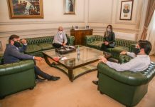 Malena Galmarini dio continuidad a la creación del Instituto del Agua.