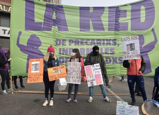 Trabajadores precarizados cortaron panamaricana y ruta 197