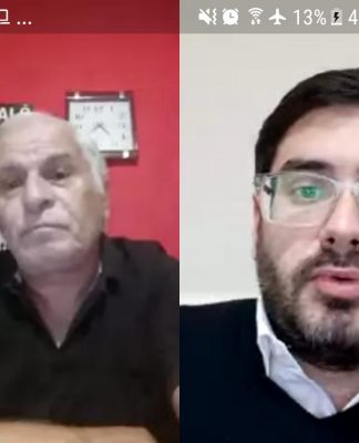 Manuel Luaces habló con Edgardo Aló, presidente de la Fundación ‘Carolina Aló’