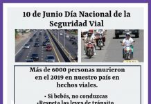 10 de junio: se conmemora el Día Nacional de la Seguridad Vial