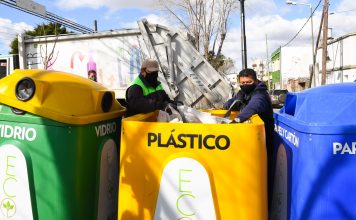 San Fernando: Durante el período de cuarentena, el trabajo de reciclaje continúa en todo el distrito