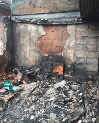 Vicente López: Incendio en el barrio Las Flores destruyó cinco casas
