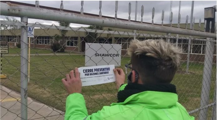 Escobar: Cerraron planta industrial tras dos casos de COVID