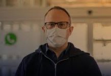 Diego Valenzuela se realizó el hisopado por coronavirus