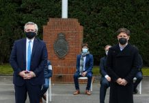 Juan Andreotti participó en el anuncio del Programa de Fortalecimiento de la Seguridad para el GBA
