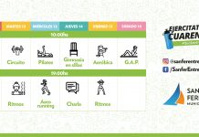 San Fernando: nuevo mes, nuevas actividades de ‘Sanfer Entrena en casa’