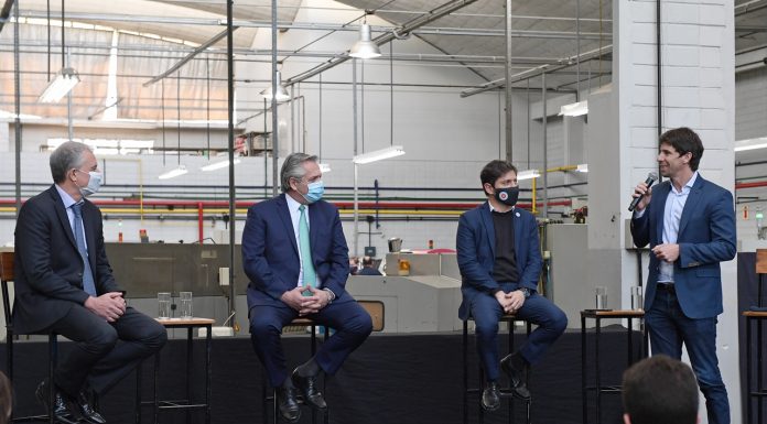 San Fernando: Andreotti y Alberto Fernández anunciaron el lanzamiento de ‘Precios Cuidados para la Construcción’