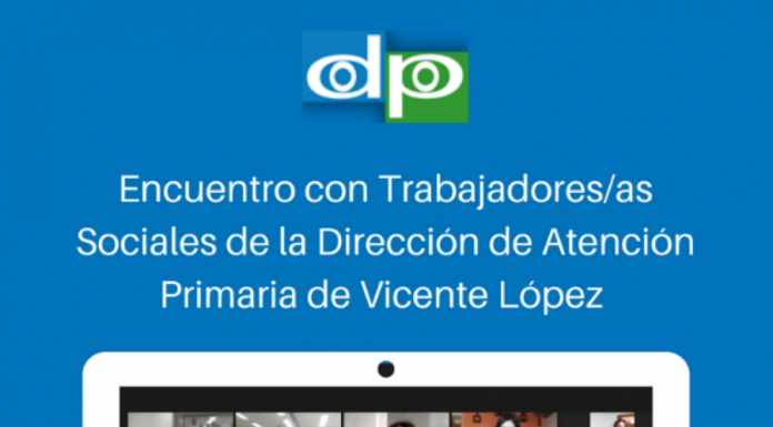 Vicente López: la Dra. Vouilloud brindó una charla para trabajadores sociales