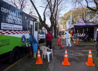San Isidro: el operativo ‘Detectar SI’ estuvo en Villa Adelina