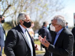 Tigre: Alberto Fernández presentó el Plan Nacional de Conectividad junto a Kicillof y Zamora