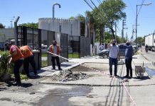 Tigre: Julio Zamora recorrió obras municipales en General Pacheco y El Talar