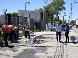 Tigre: Julio Zamora recorrió obras municipales en General Pacheco y El Talar