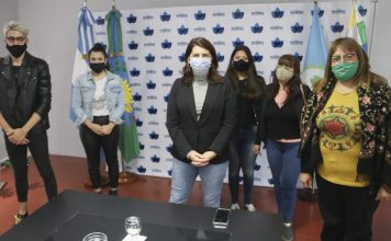 Moreno: la intendenta presentó el nuevo spot de sensibilización junto a promotoras de género