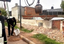 Tigre: avanza el operativo “Mi barrio limpia”