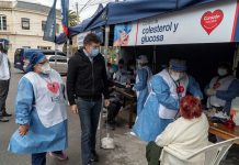 San Isidro: el sábado el Municipio puso postas sanitarias por la campaña ‘Corazón Saludable’
