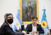 Kicillof encabezó reuniones con representantes de sectores agroindustriales