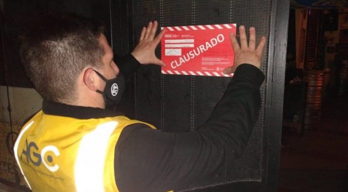 Pilar: clausuras tras incumplimiento de los protocolos de Covid-19