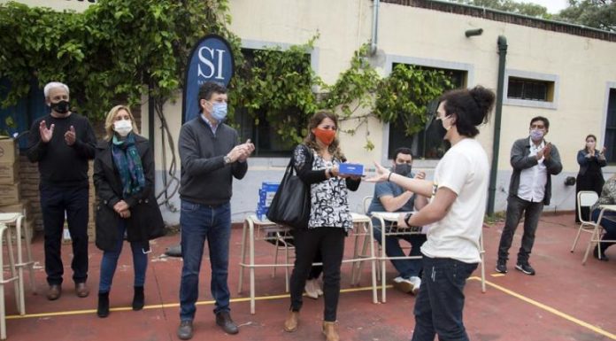 San Isidro: en el marco de ‘Aprender Conectados’, continúan con la entrega de netbooks a escuelas públicas