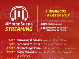 Morón: vuelve ‘Morón Suena’ pero ahora con shows vivo