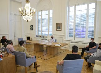 Tigre: Julio Zamora recibió a pastores con motivo de la apertura de las Iglesias