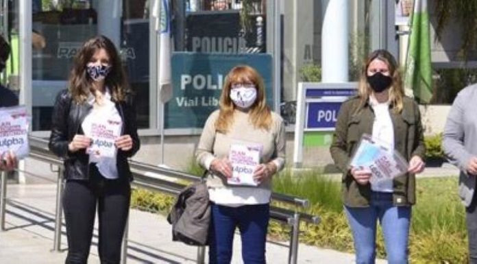 Vicente López: la UTPBA realizó una donación de 500 barbijos al Municipio
