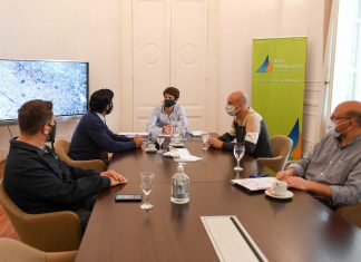 San Fernando: Juan Andreotti se reunió con autoridades de ADIF