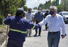 Tigre: Julio Zamora supervisó nuevas obras en el distrito
