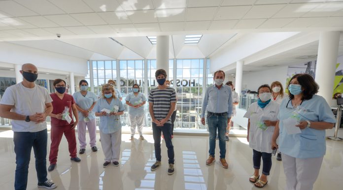 San Fernando: el intendente celebró el ´Día de la Enfermería´ reconociendo a profesionales de salud del Municipio