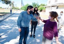 Malvinas Argentinas: el intendente inauguró un nuevo tramo de la calle Madame Curie