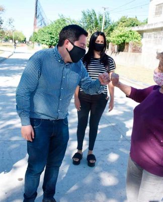 Malvinas Argentinas: el intendente inauguró un nuevo tramo de la calle Madame Curie