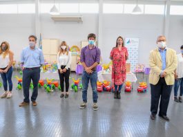 San Fernando: Juan Andreotti recibió a funcionarios del Ministerio de Desarrollo Social