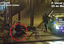 San Fernando: Protección Ciudadana detuvo a dos motociclistas armados luego de una persecución