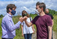 San Fernando: Juan Andreotti se reunió con el Ministro Augusto Costa