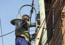 San Isidro: importante obra de alumbrado en el Barrio Santa Ana de Boulogne