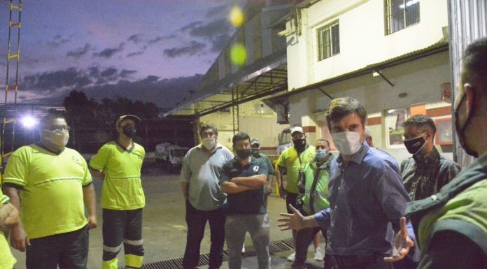 Morón: Lucas Ghi se reunió con el delegado de Urbaser por el regreso del programa ‘Día Verde’