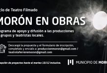 Morón: lanzaron al convocatoria #MorónEnObras para grupos teatrales locales