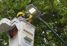 Vicente López: realizan el mantenimiento de más de 40 mil puntos lumínicos