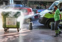 San Fernando: continúan manteniendo y embelleciendo todas las plazas de la ciudad