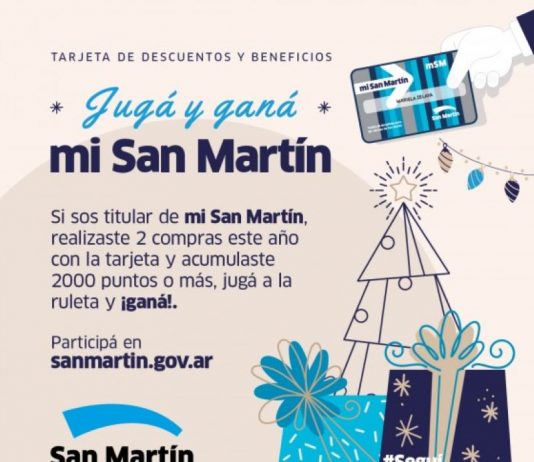 San Martín: lanzan un nuevo Juego Navideño con la tarjeta ‘mi San Martín’