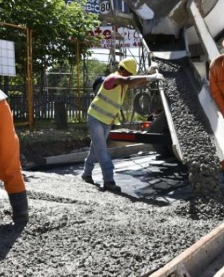 San Martín: comenzó la remodelación integral de la Avenida Triunvirato
