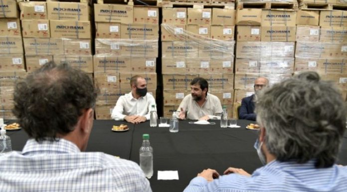 San Martín: el intendente y los ministros de Economía y Obras Públicas se reunieron con empresarios del distrito